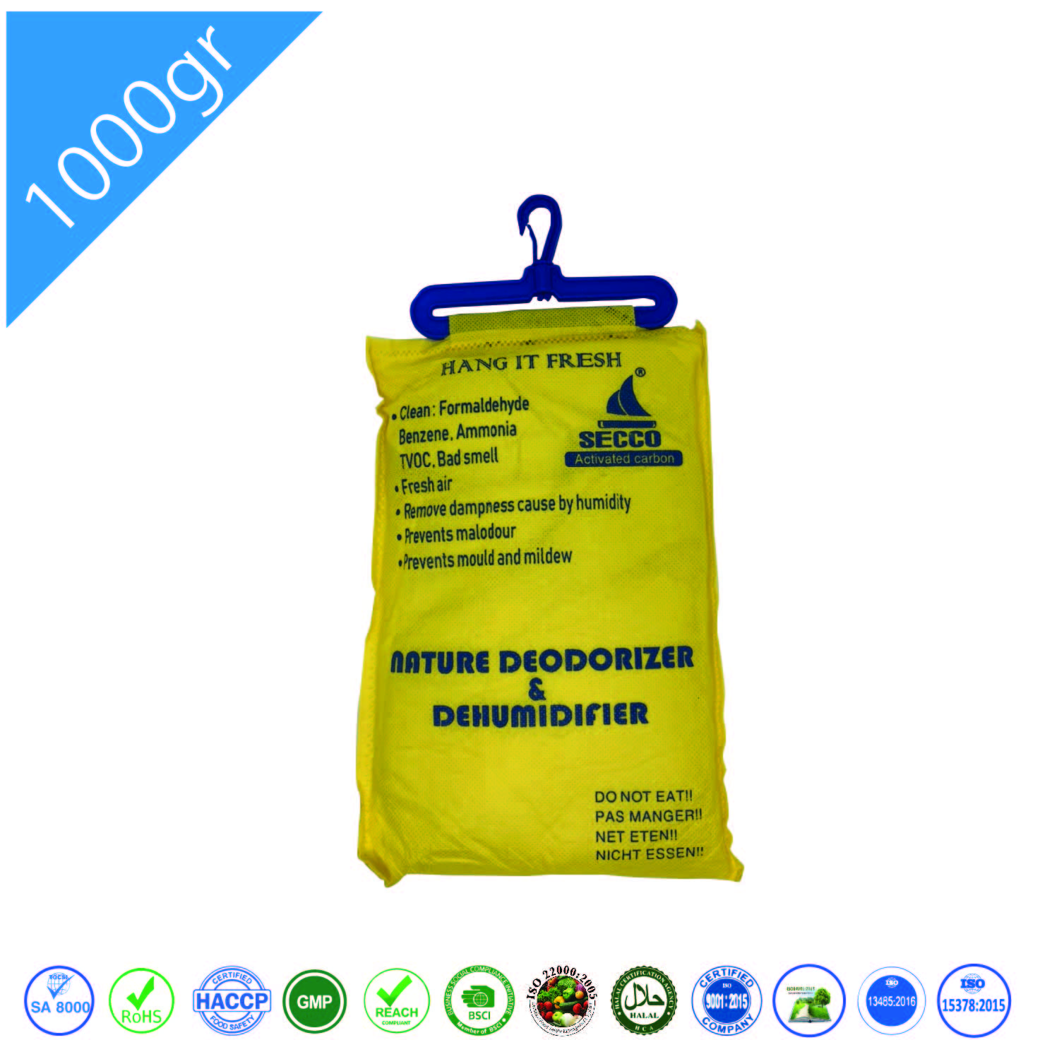 Nature deodorizer and dehumidifier 1kg