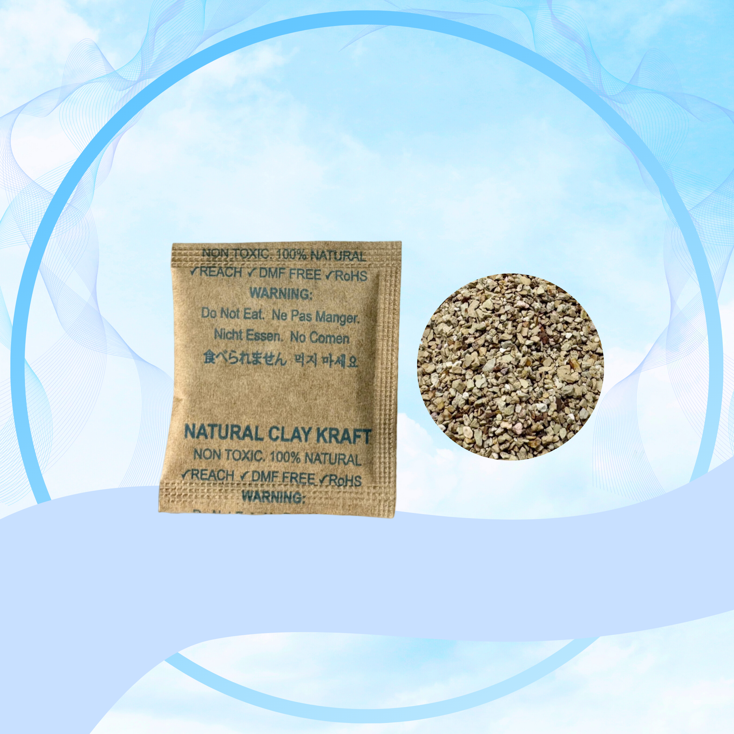 GÓI HÚT ẨM BENTONITE 5GRAM