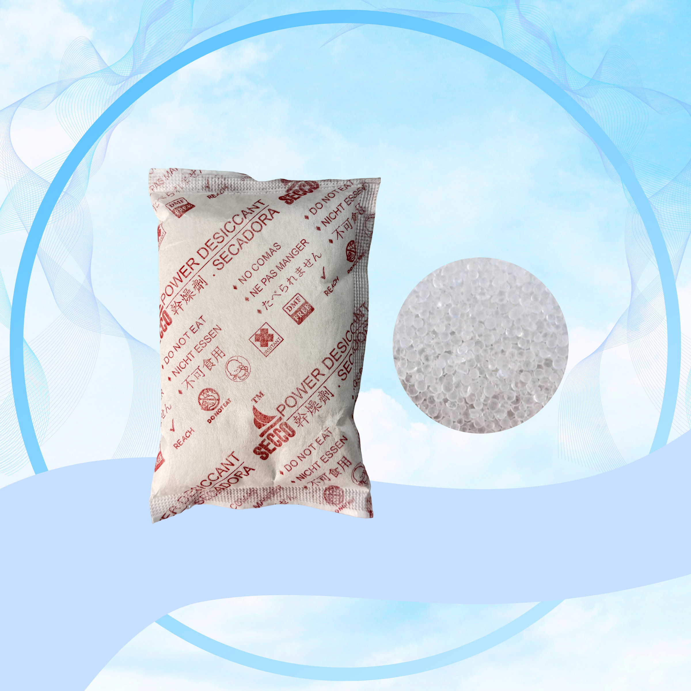 GÓI HÚT ẨM SILICAGEL 100GRAM