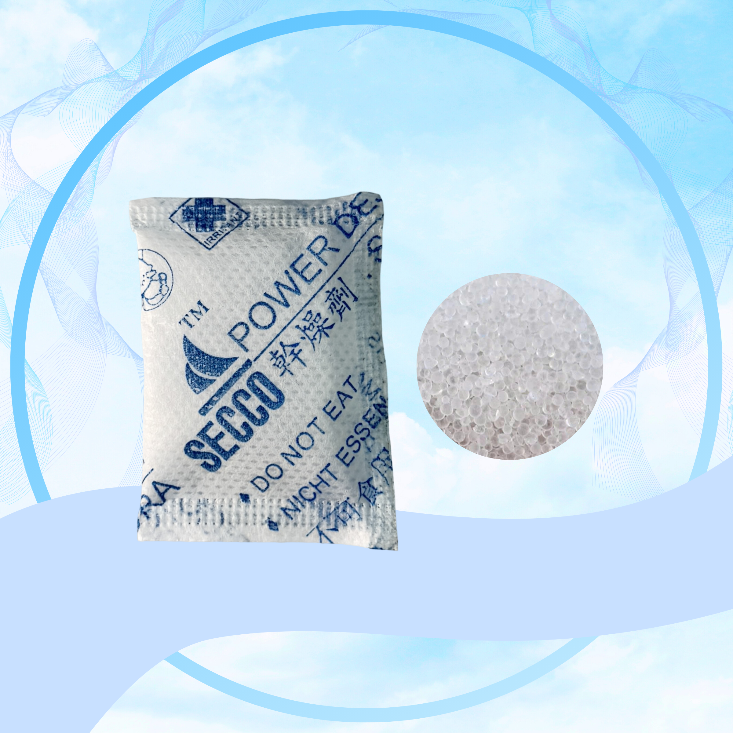 GÓI HÚT ẨM SILICAGEL 5GRAM