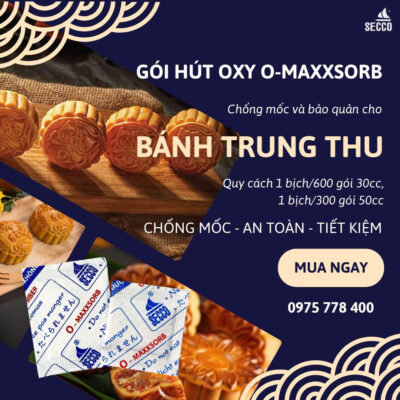 Bánh Trung thu giữ hương nhờ hút oxy