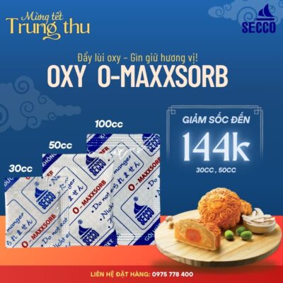 Hộp bánh Trung thu có gói hút oxy bên trong