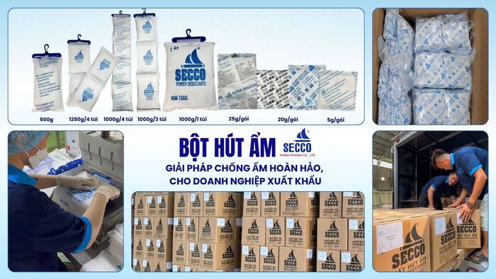 Gói Hút Ẩm Bảo Quản An Toàn Cho Hàng Hóa