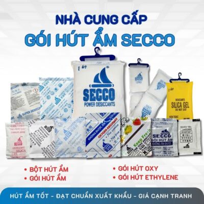 Giải pháp bảo quản hàng xuất khẩu an toàn với gói hút ẩm Secco