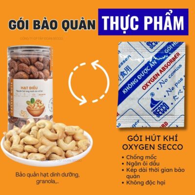Gói hút ẩm dùng cho thực phẩm