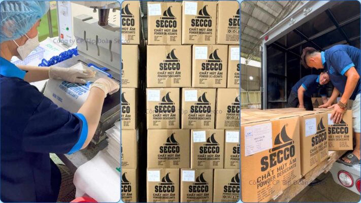nhà cung cấp gói hút ẩm Secco chính hãng giá tốt ở Hồ Chí Minh