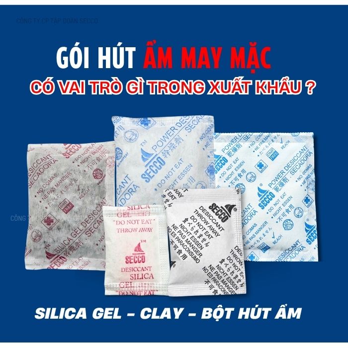 chông ẩm ngành may mặc, quần áo xuất khẩu