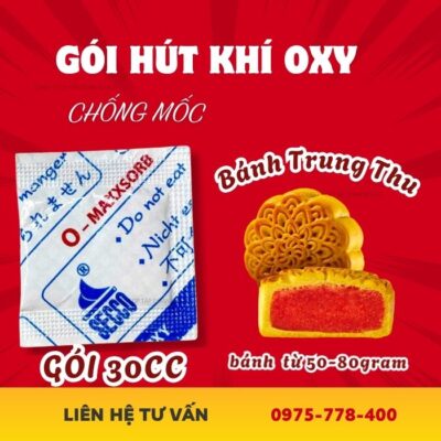 bảo quản bánh trung thu luôn tươi ngon với gói hút oxy secco
