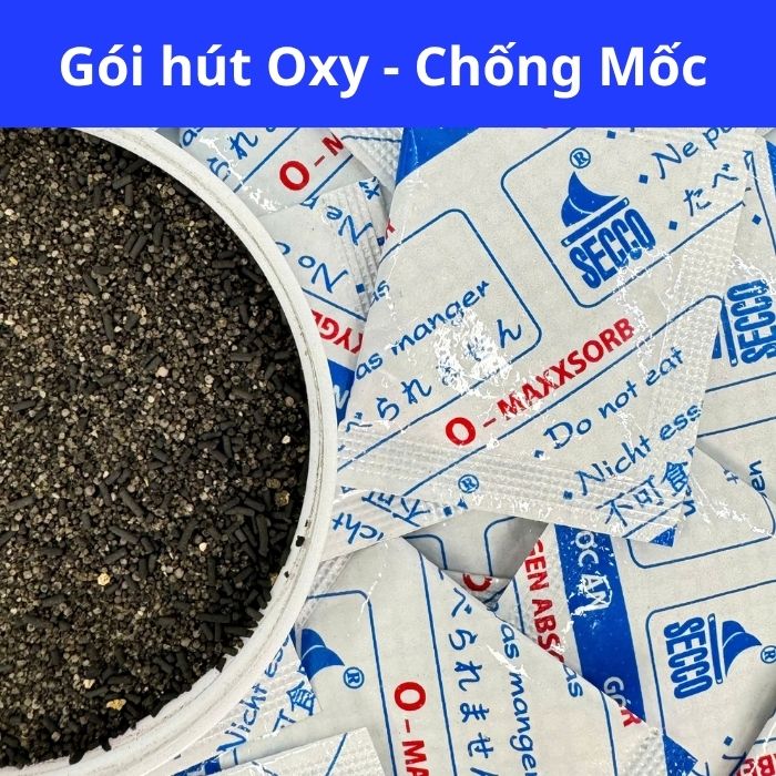 giải pháp ngăn mốc thực phẩm, bánh trung thu với gói hút Oxy Secco