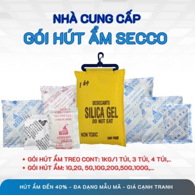 nhà cung cấp gói hút ẩm Secco chính hãng