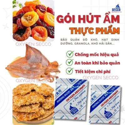 giải pháp chống mốc hiệu quả cho thực phẩm gói hút Oxy Secco