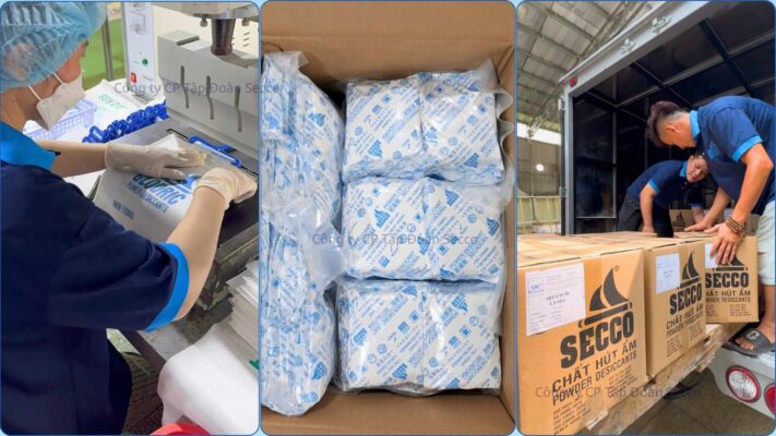 nhà cung cấp gói hút ẩm Secco