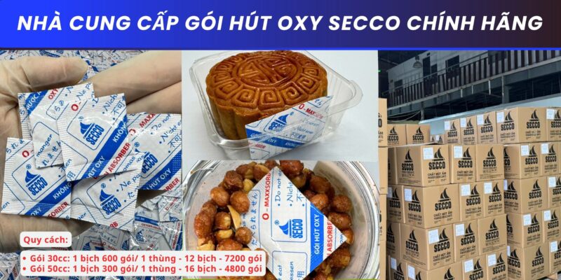 nhà cung cấp gói hút oxy chính hãng bảo quản thực phẩm, bánh trung thu