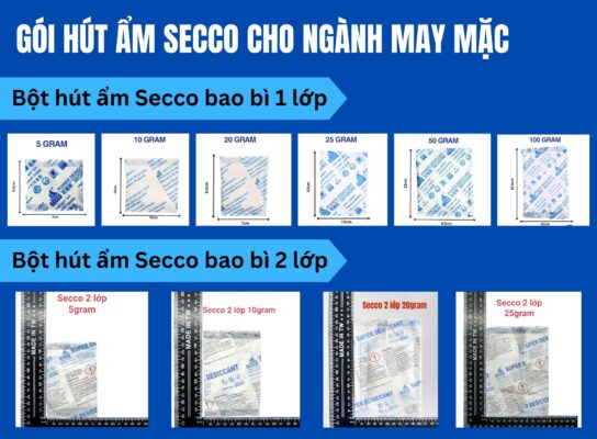 Bột Hút Ẩm Ngành May Mặc, Quần áo, Giày Dép