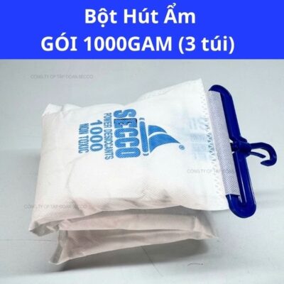 Túi Bột Hút Ẩm Treo Container 1Kg