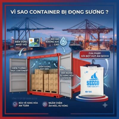 Vì Sao Container Bị Đọng Sương? và cách phòng tránh hiệu quả