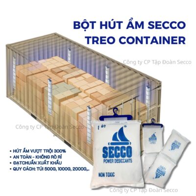 Bột Hút Ẩm Treo Container Ngành Đỗ, Nội Thất