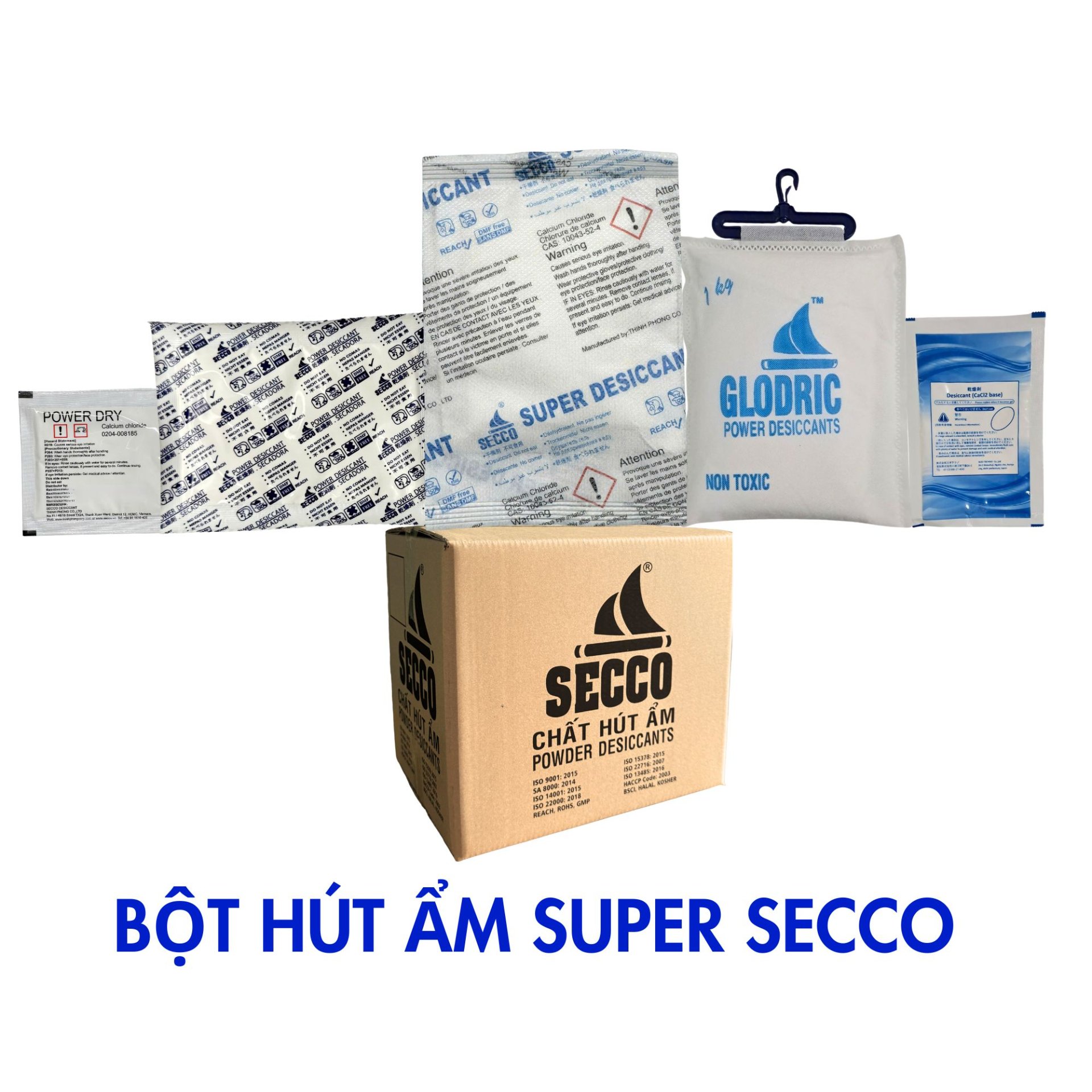 Giải pháp chống ẩm hiệu quả container với bột hút ẩm Secco