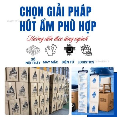 Giải pháp hút ẩm phù hợp cho nhiều ngành hàng ?