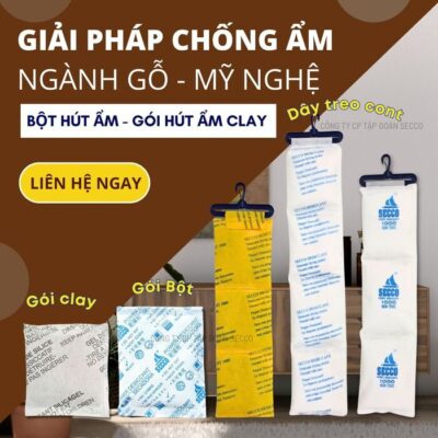 Gói Hút Ẩm Cho Ngành Gỗ Xuất Khẩu
