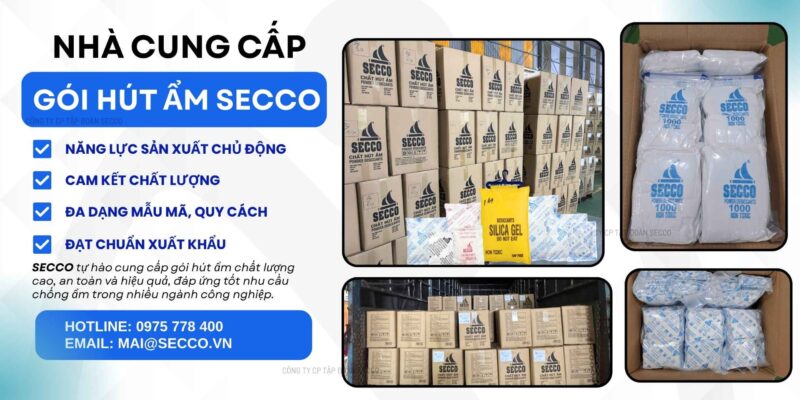 Nhà cung cấp chống ẩm, bột chống ẩm Secco