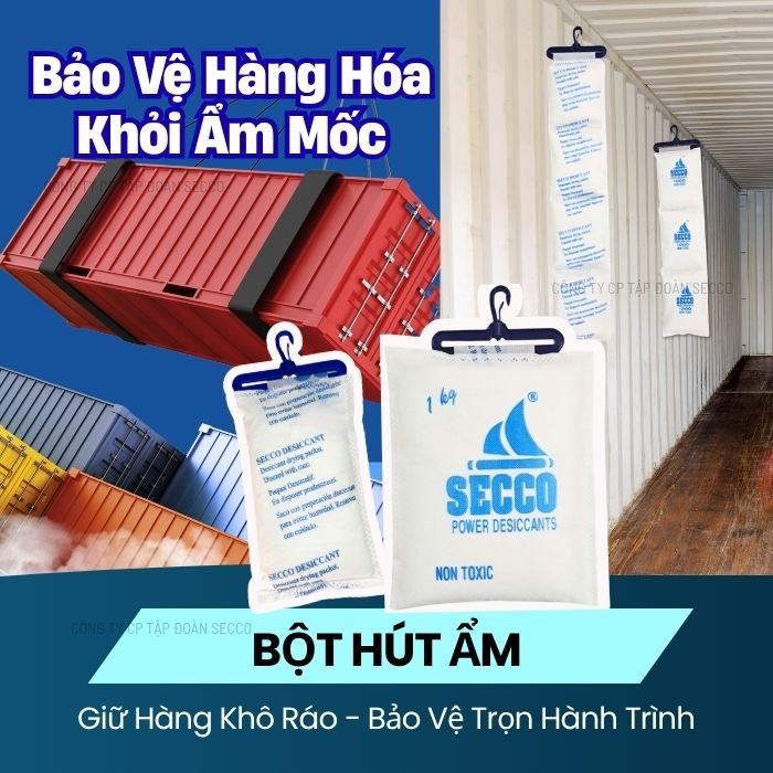Dây Treo container dạng bột bảo quản hàng hóa tối ưu