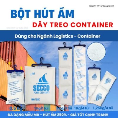 Dây Treo container dạng bột bảo quản hàng hóa tối ưu