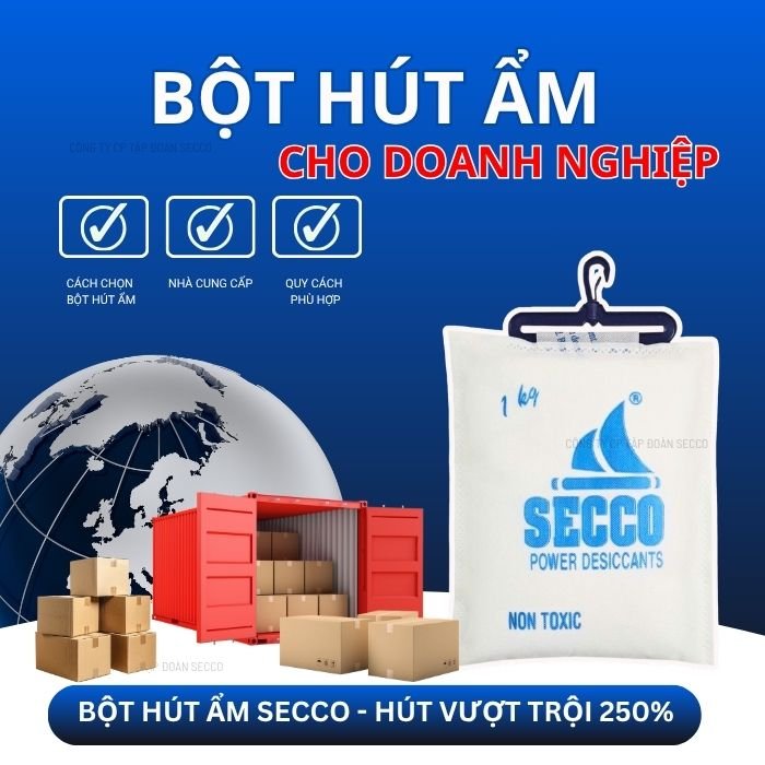 Mua Bột Hút Ẩm Cho Doanh Nghiệp: Cách Chọn Loại, Nhà Cung Cấp Và Quy Cách Phù Hợp