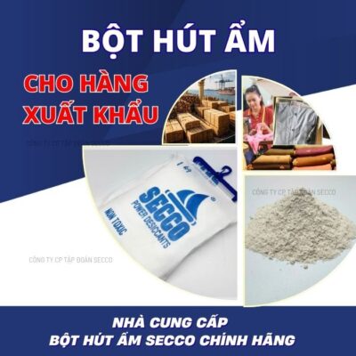 Bột Hút Ẩm Cho Hàng Xuất Khẩu: Cách Chọn Và Tính Lượng Dùng Theo Từng Loại Hàng