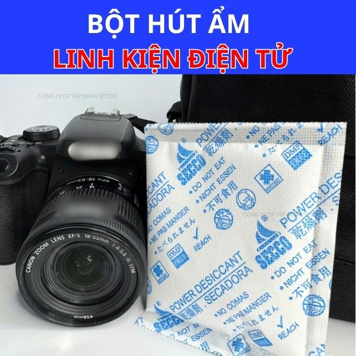 Bột hút ẩm cho linh kiện điện tử: Nên dùng loại nào và bao nhiêu gram?