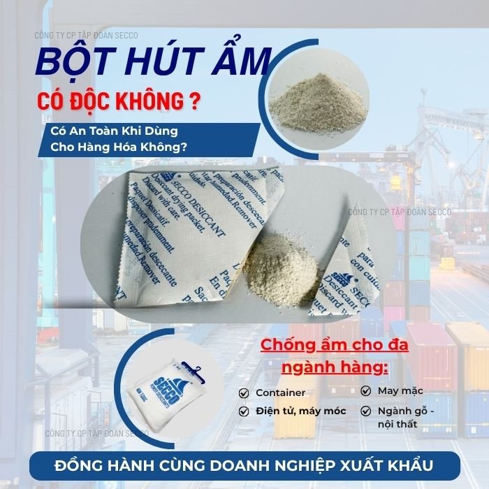 Bột Hút Ẩm Có Độc Không?
