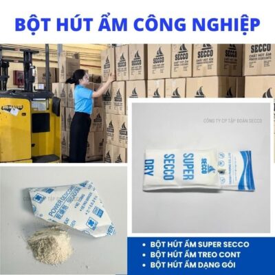 Bột Hút Ẩm Công Nghiệp Cho Hàng Xuất Khẩu