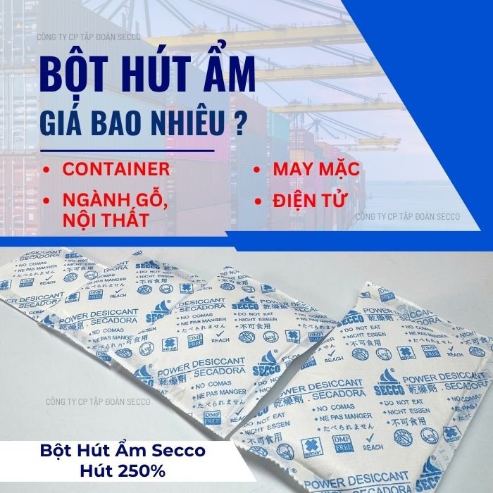 Bột Hút Ẩm Giá Bao Nhiêu ?