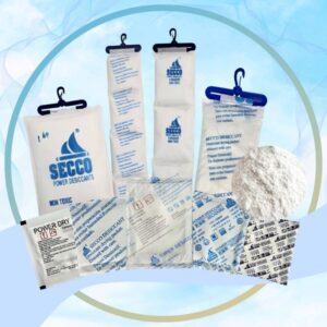 Bột hút ẩm SECCO chính hãng các loại dây treo và gói nhỏ