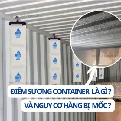 Điểm sương container là gì ? và nguyên nhân hàng bị mốc