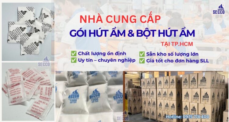 Bột hút ẩm SECCO hỗ trợ kiểm soát độ ẩm khi đóng hàng xuất khẩu