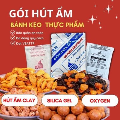 Gói Hút Ẩm Thực Phẩm Bánh Kẹo